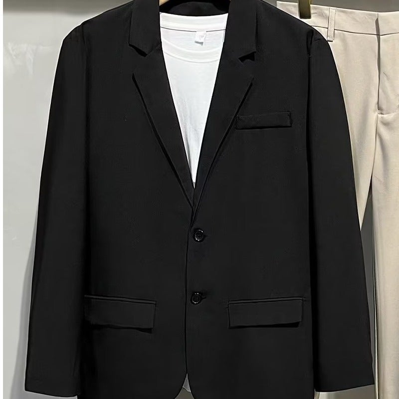 Sale Thin Loose Drape Suit Men'S Business Formal Casual Trendy Stylish Blazer Jacket - Image 1